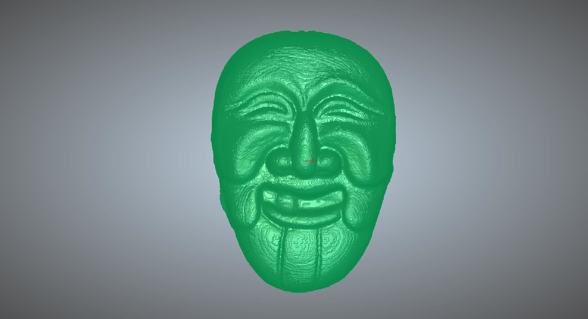 3D MASK FACE  3D model_21