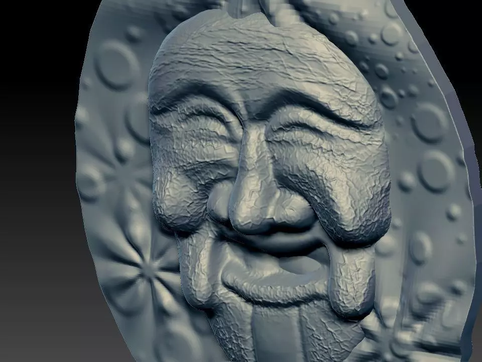3D MASK FACE  3D model_0