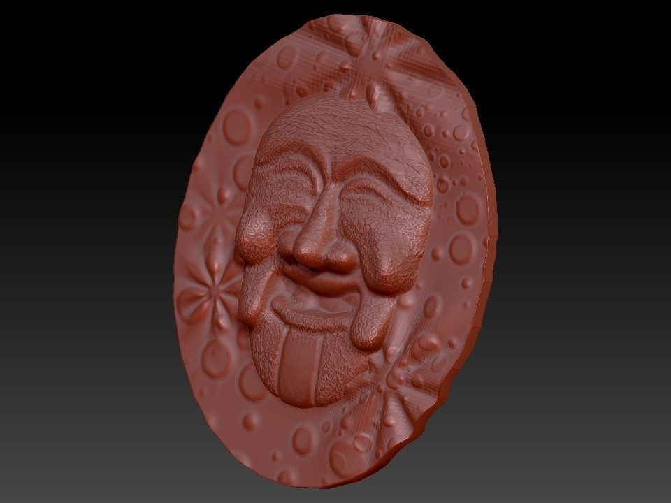 3D MASK FACE  3D model_23