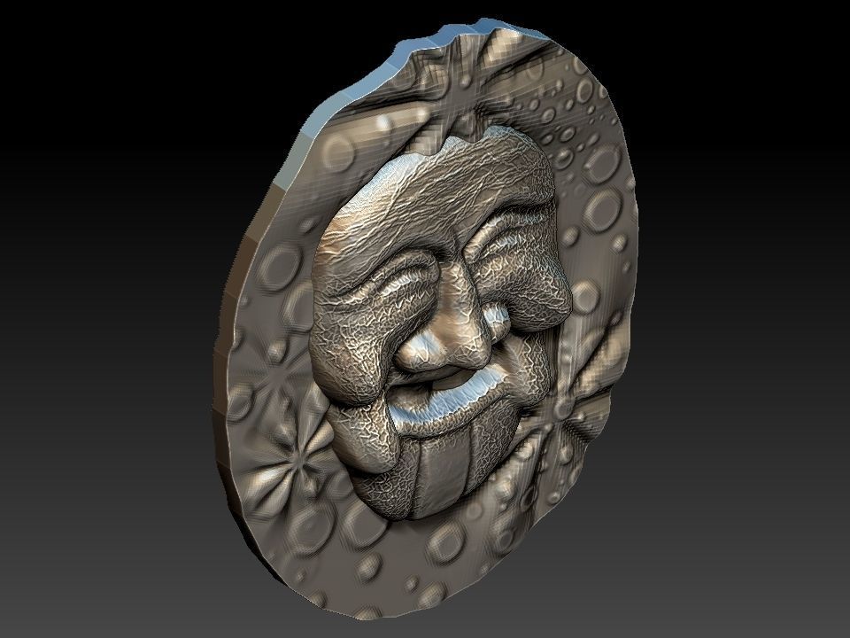 3D MASK FACE  3D model_15