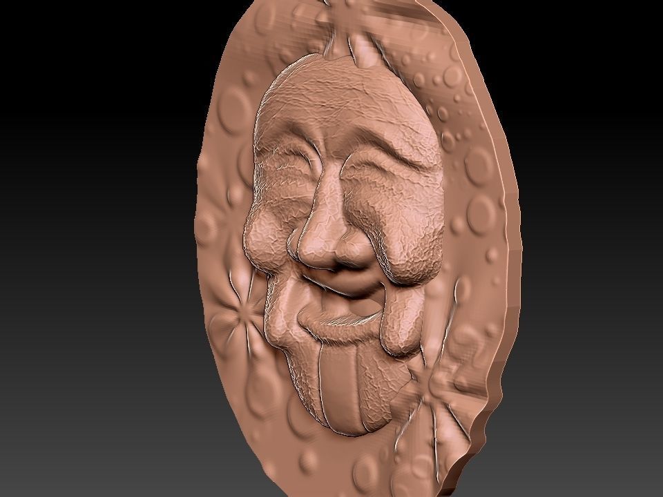 3D MASK FACE  3D model_6