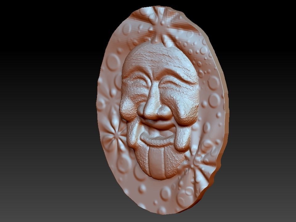 3D MASK FACE  3D model_10