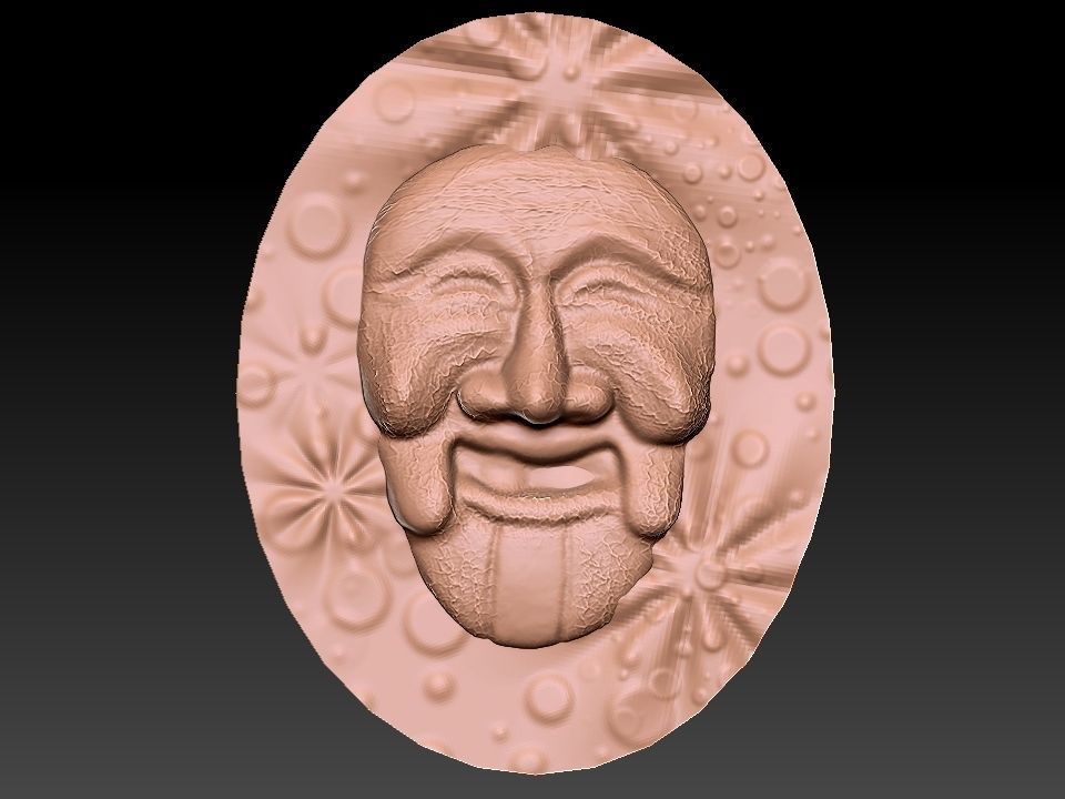 3D MASK FACE  3D model_3