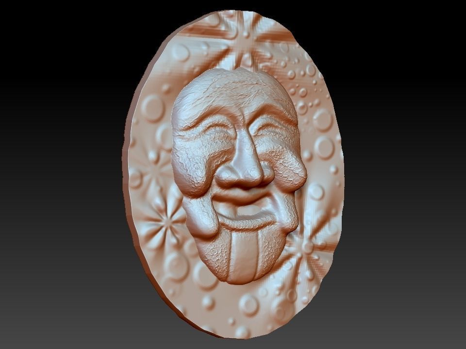 3D MASK FACE  3D model_9