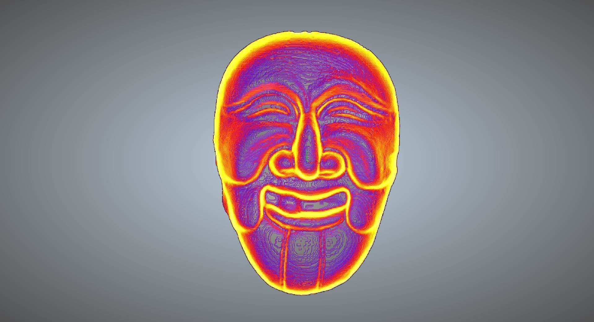 3D MASK FACE  3D model_20
