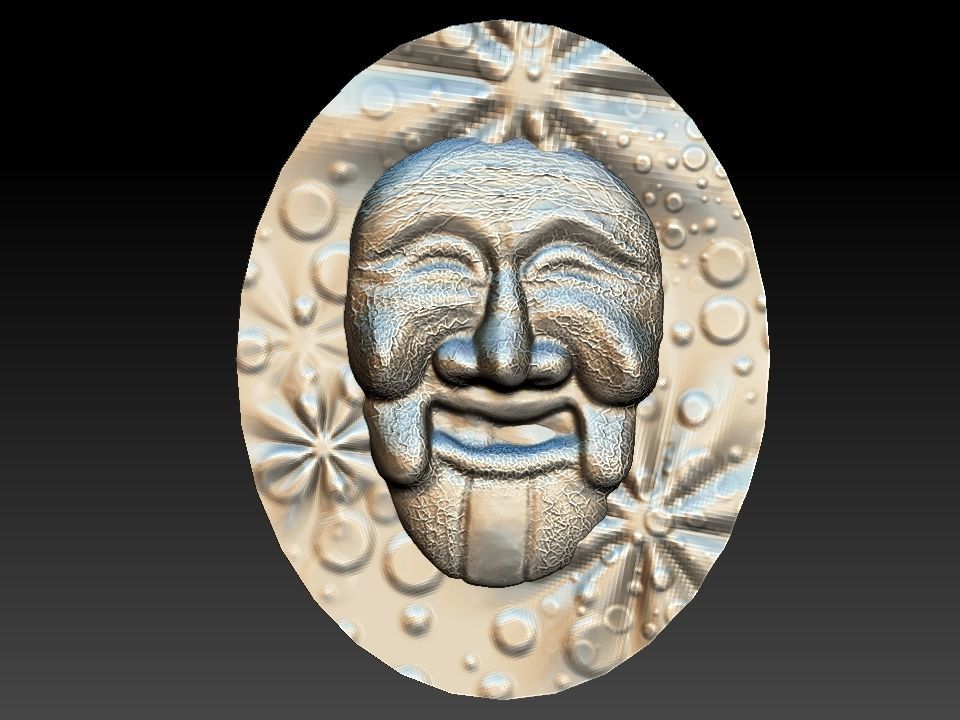 3D MASK FACE  3D model_13