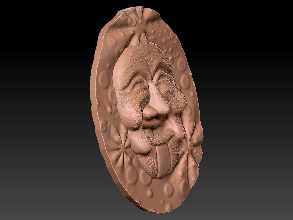 3D MASK FACE  3D model_1