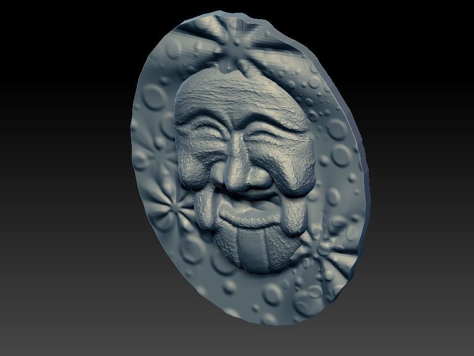 3D MASK FACE  3D model_18