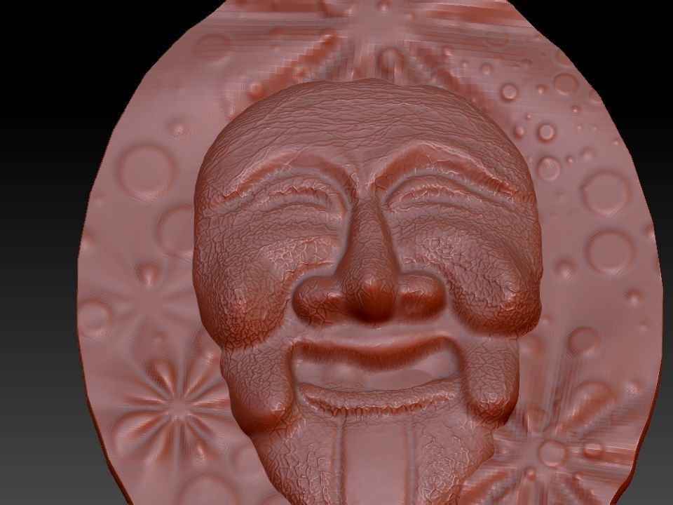 3D MASK FACE  3D model_4