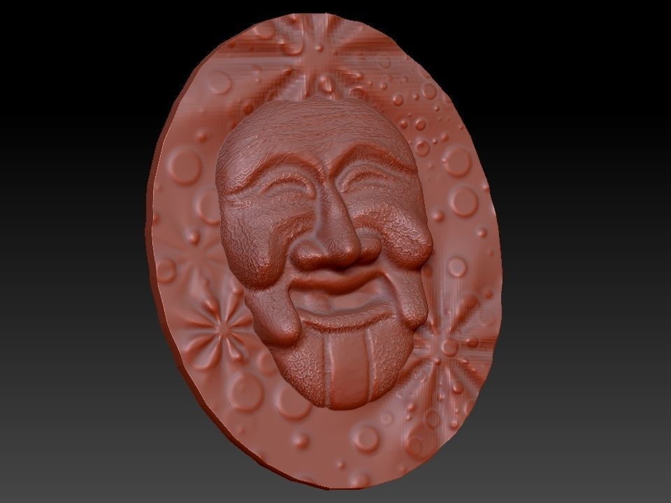 3D MASK FACE  3D model_22