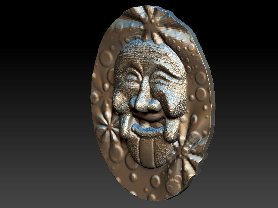 3D MASK FACE  3D model_11