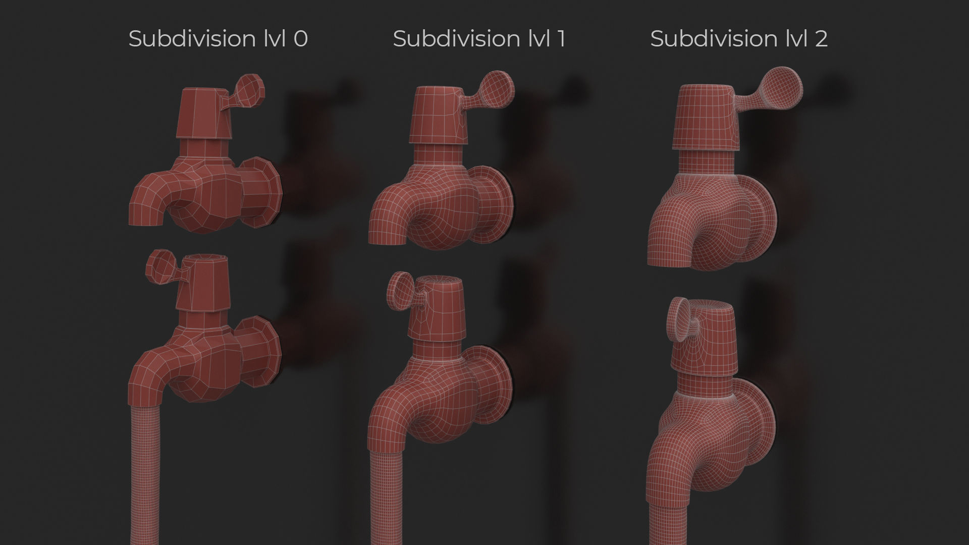  Glass jars  dispensers with a tap and lemonade 3D model_10