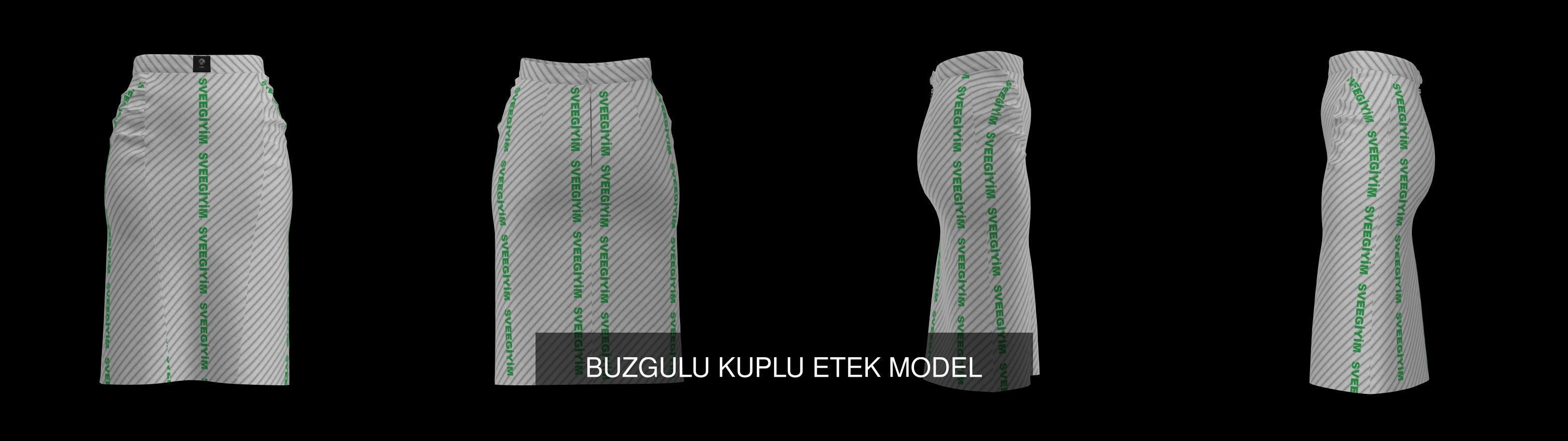 ETEKLER different skirts 3D Model Collection_18