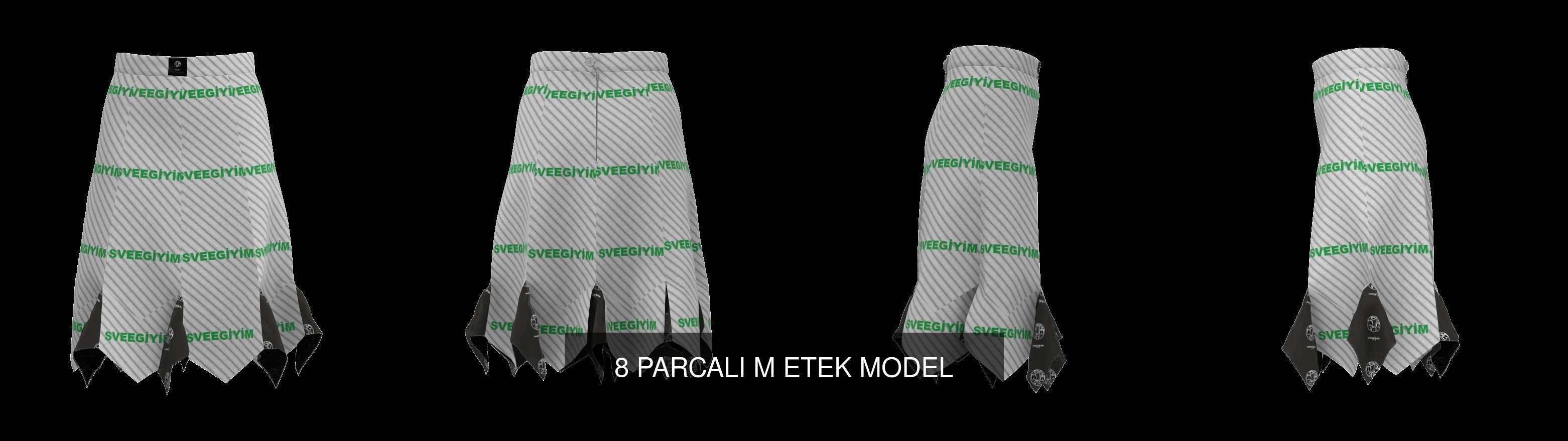 ETEKLER different skirts 3D Model Collection_5