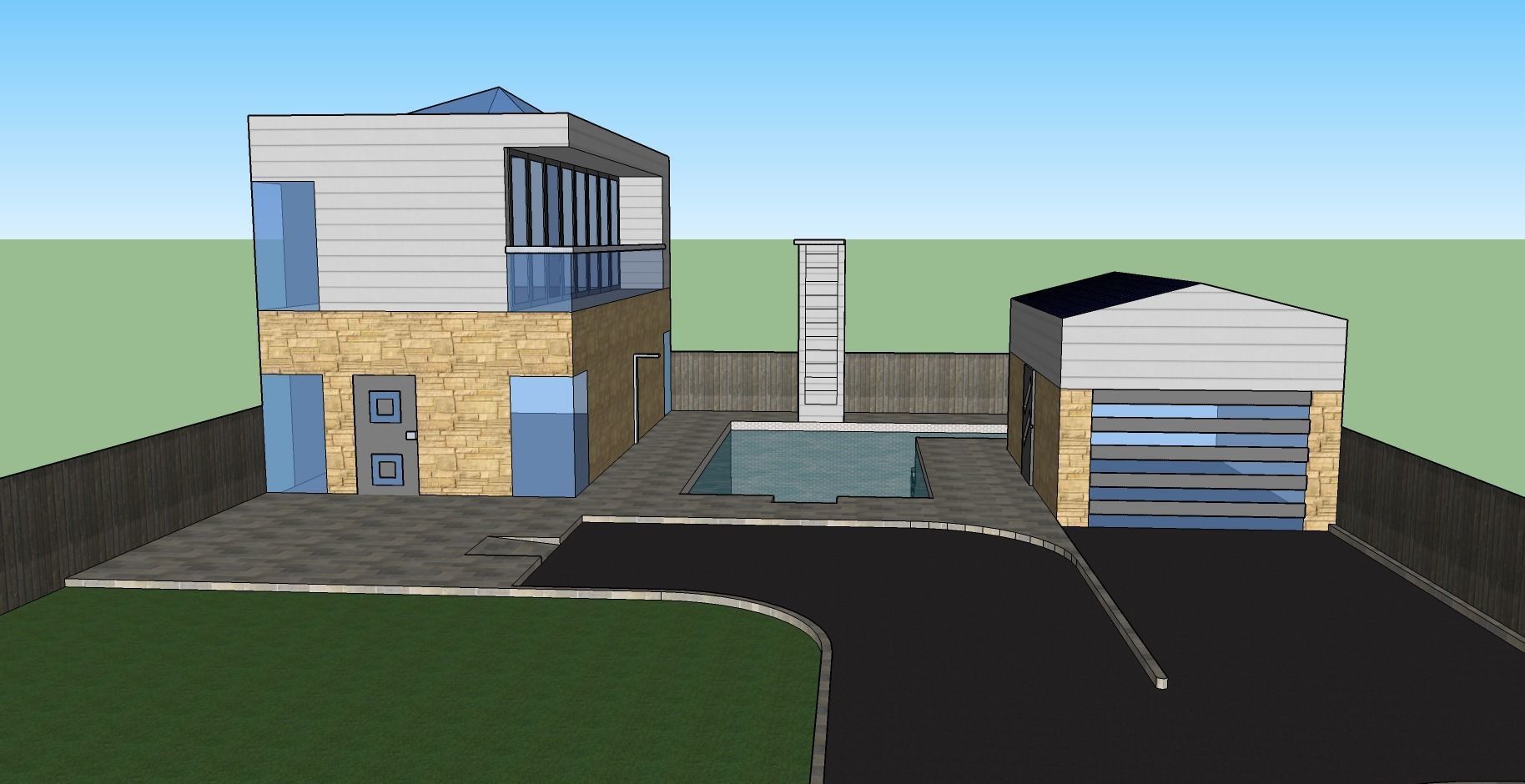 Eco House 3D model_2