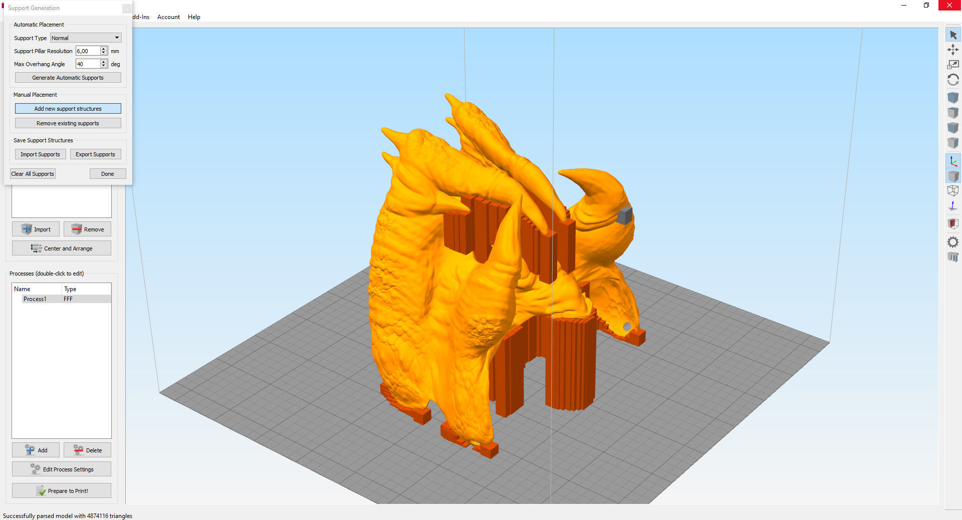 predator inspired facemask 3D print model_9