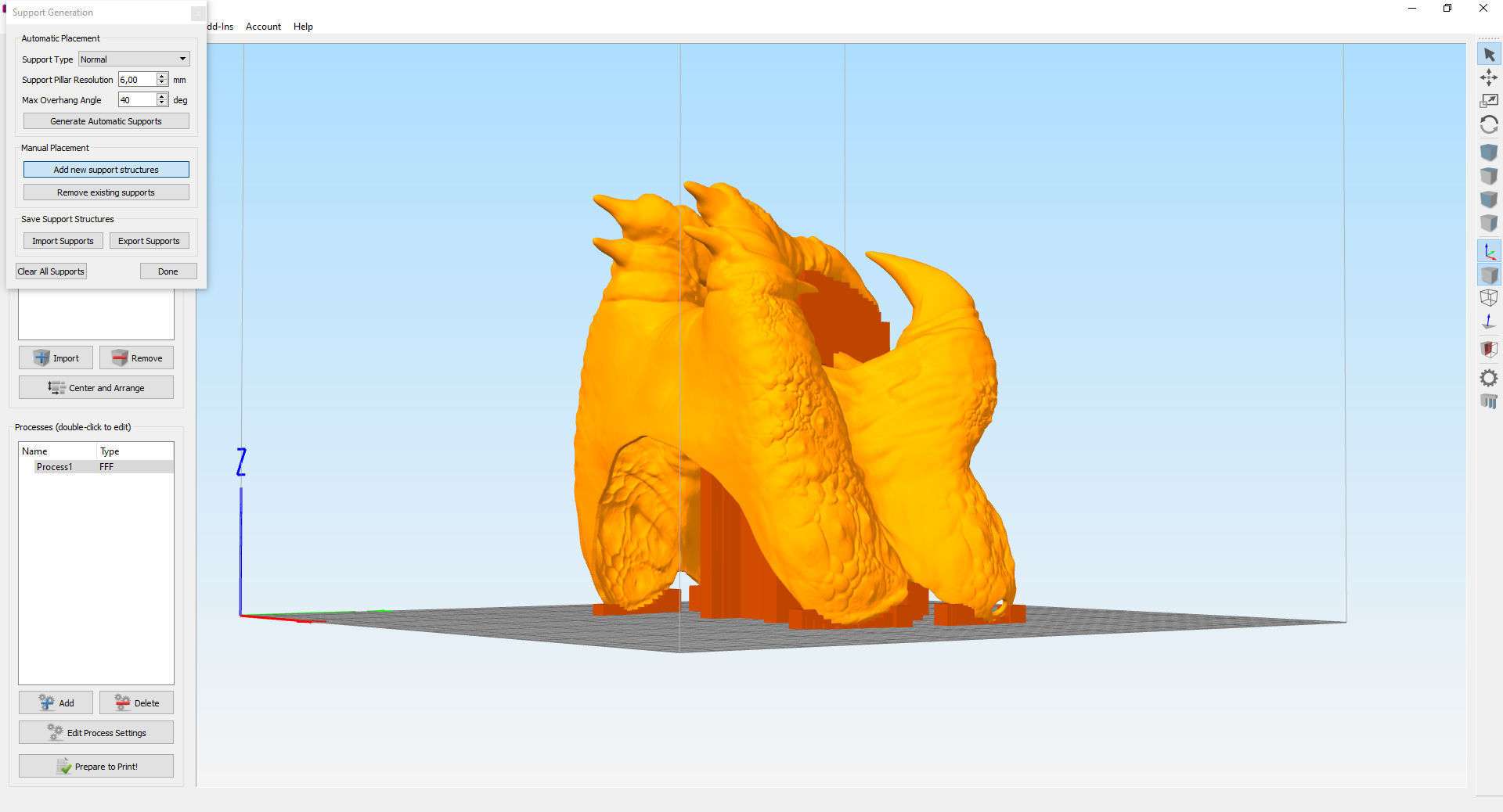 predator inspired facemask 3D print model_8