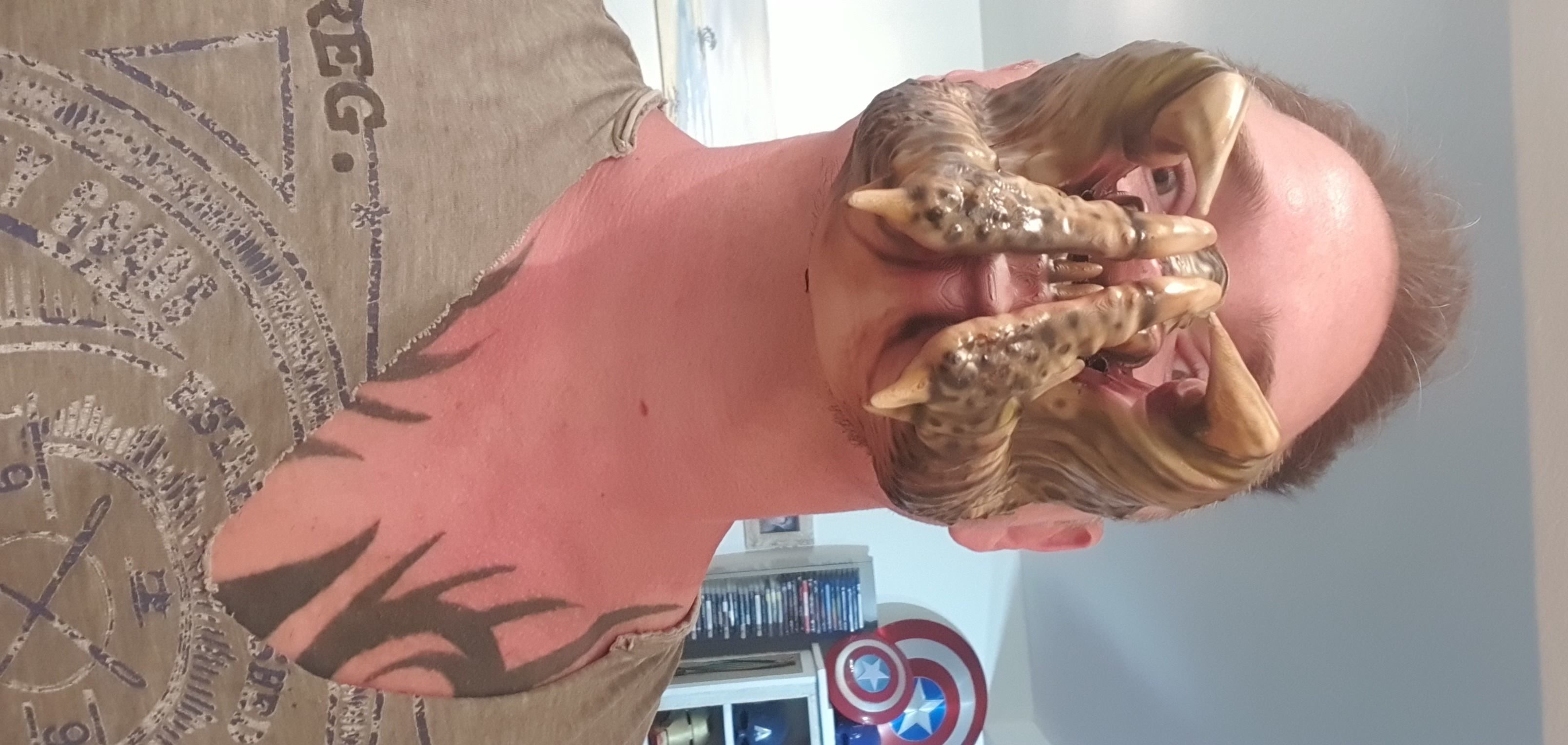 predator inspired facemask 3D print model_6