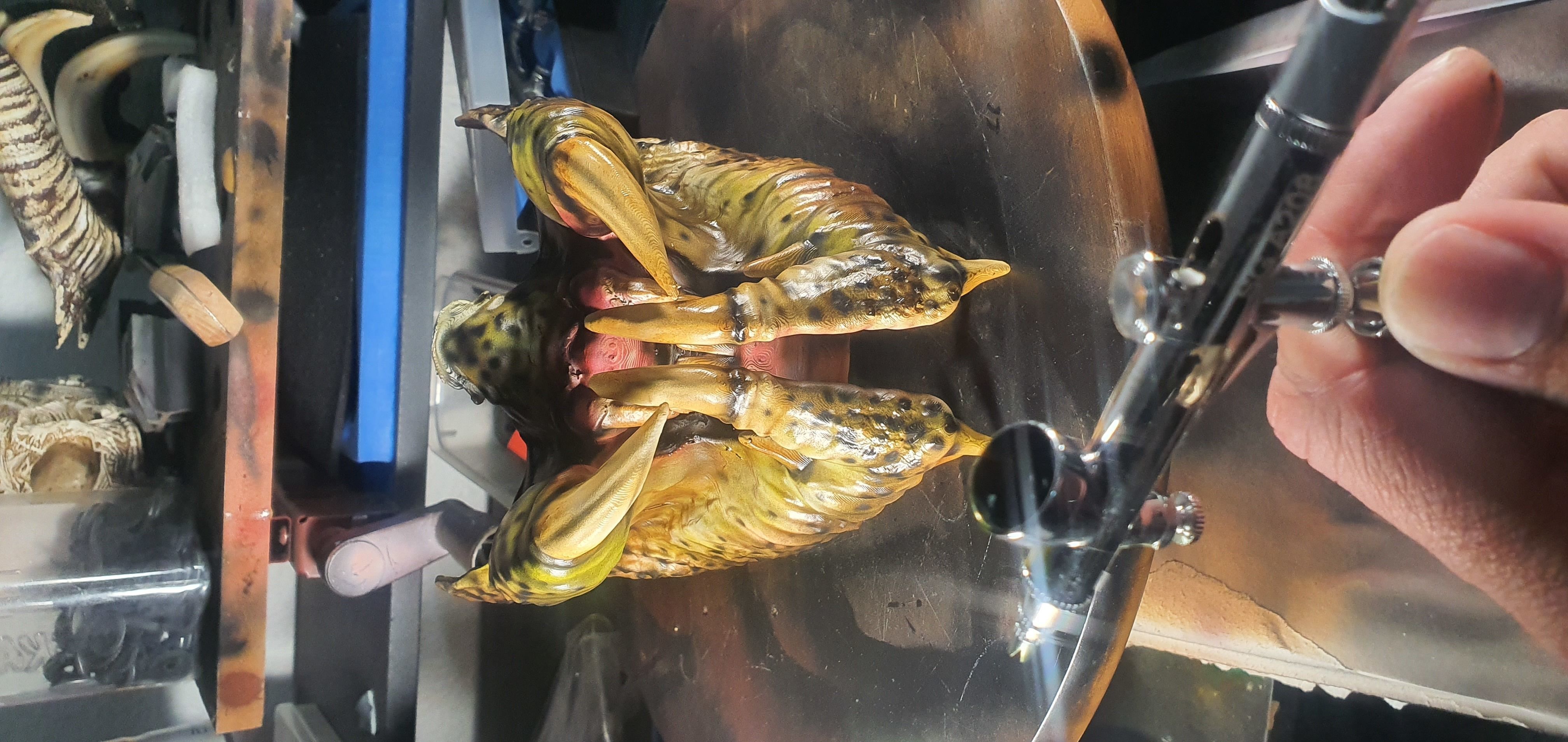 predator inspired facemask 3D print model_4