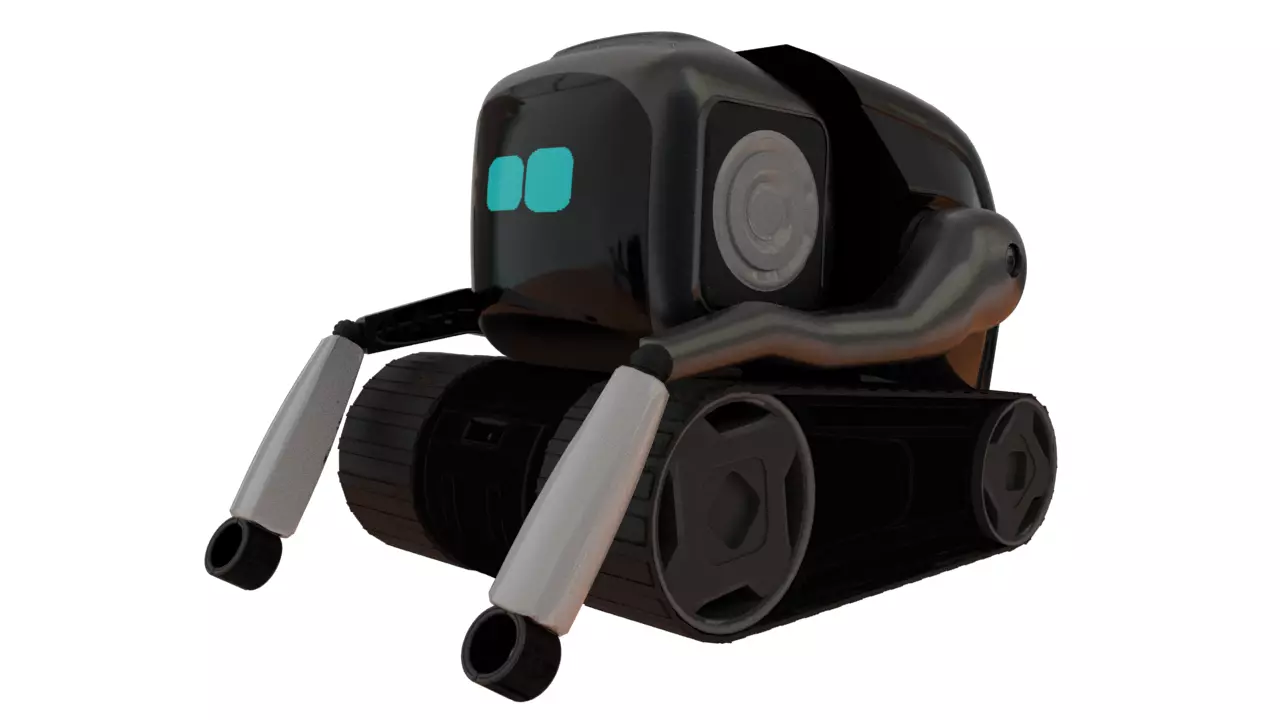 QBO cute little Robot 3D model_0
