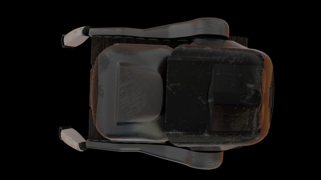 QBO cute little Robot 3D model_18