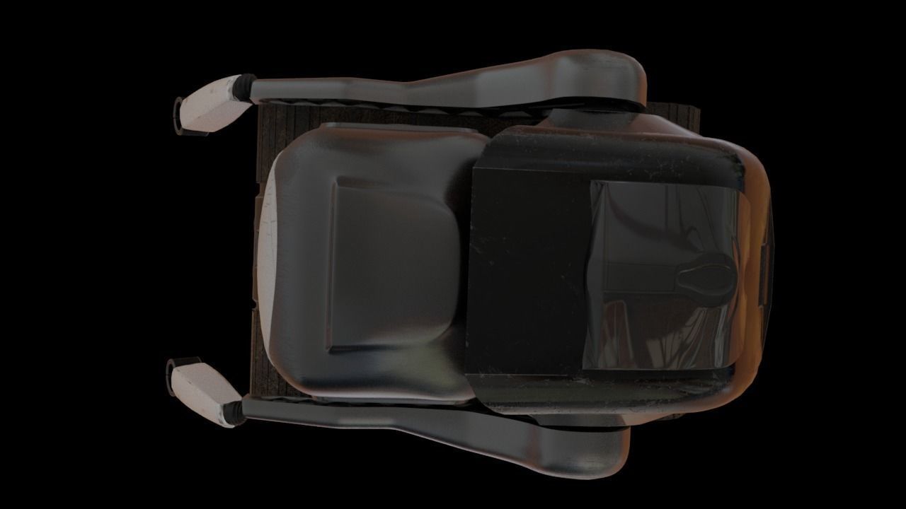 QBO cute little Robot 3D model_17