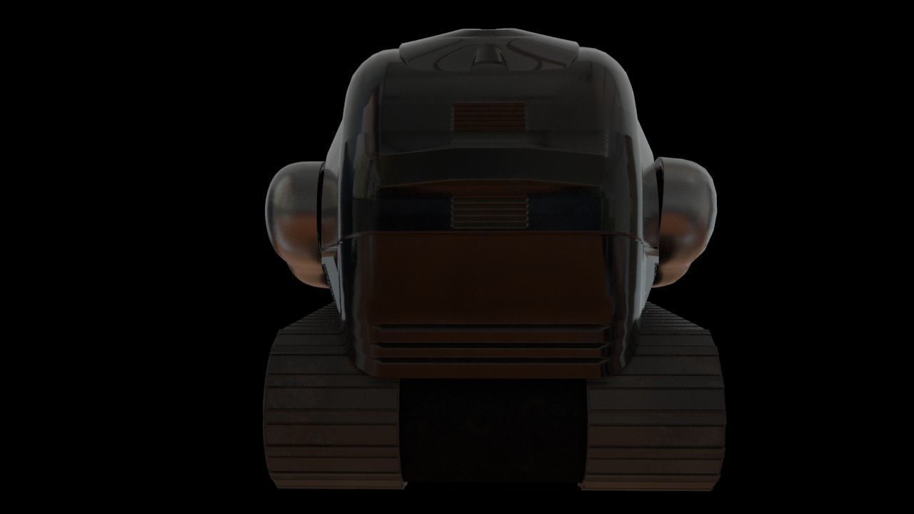 QBO cute little Robot 3D model_10