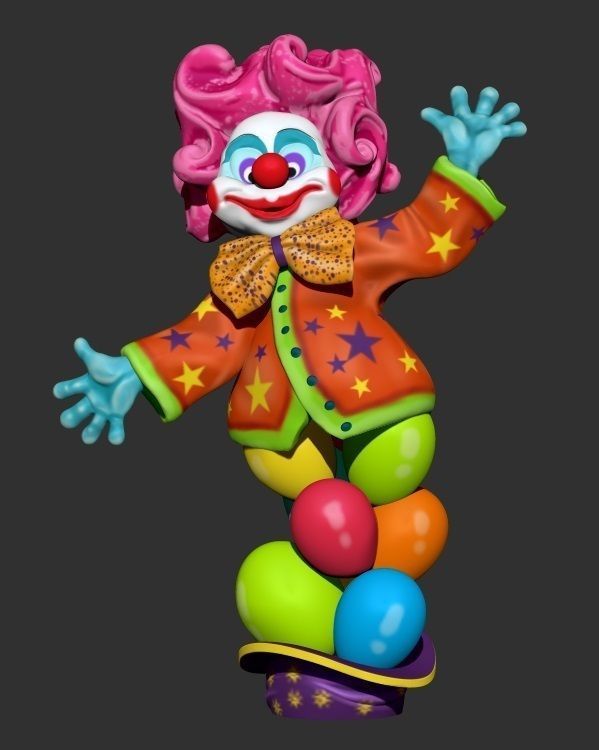 Clow sculpture 3D model
