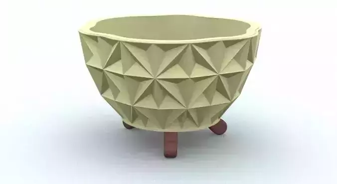 Parametric Ceramic Bowl 3D model