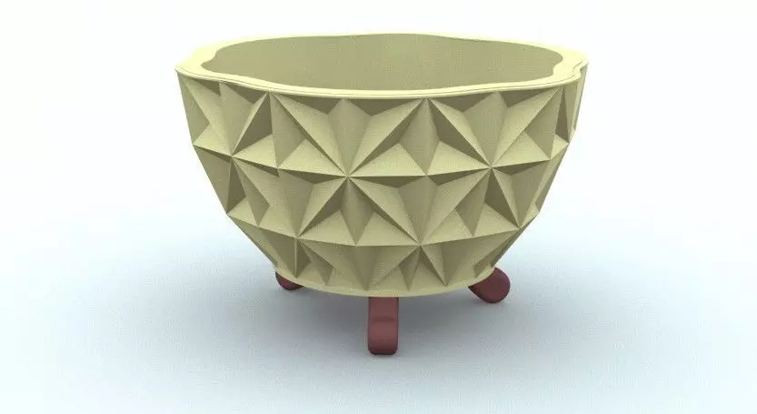 Parametric Ceramic Bowl 3D model
