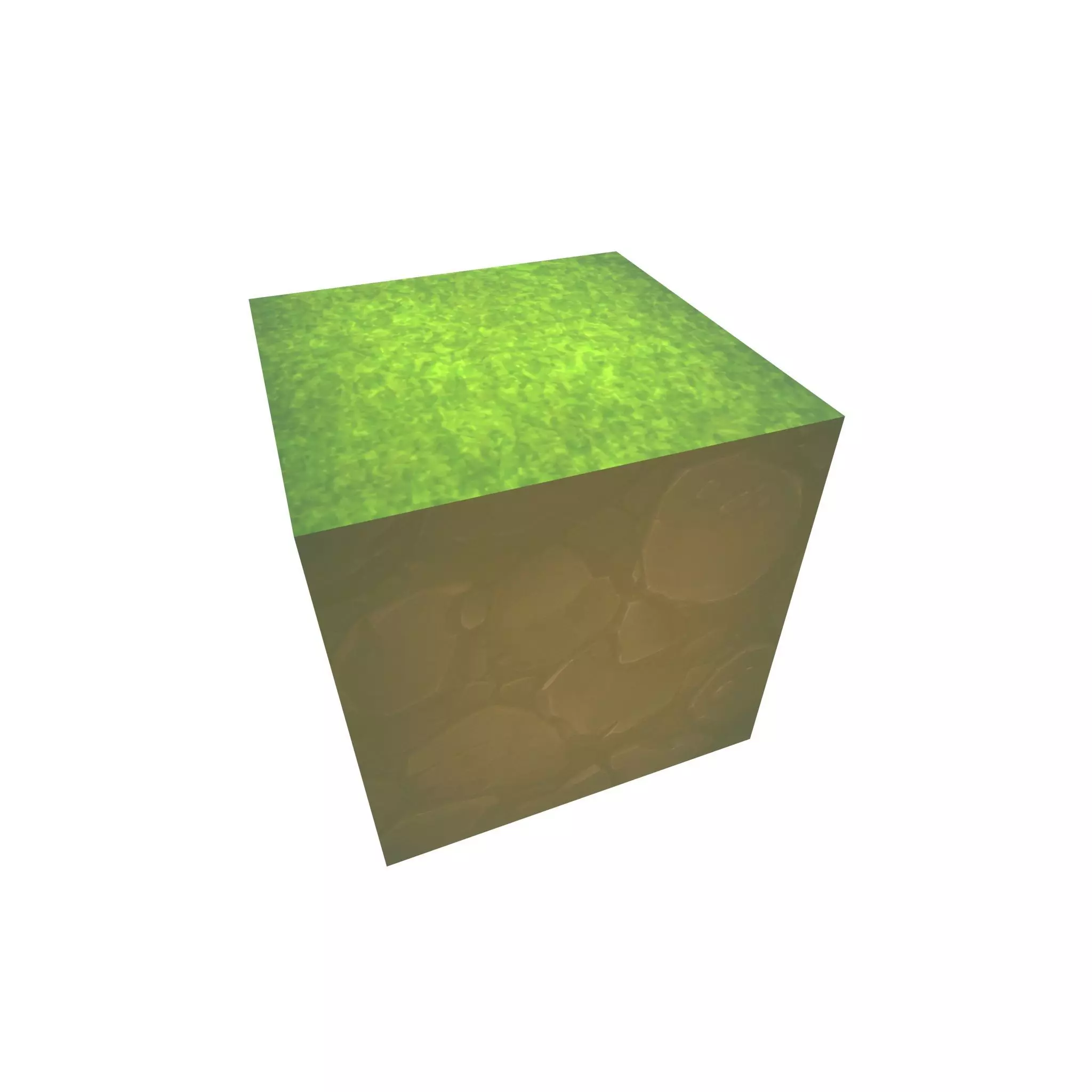 Low Poly Ground v1 001 Low-poly 3D model