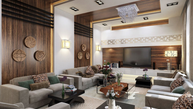 48D Modern L Shape Living Room CGTrader Adorable Living Room Images Free 48D Modern L Shape Living Room CGTrader Adorable Living Room Images Free