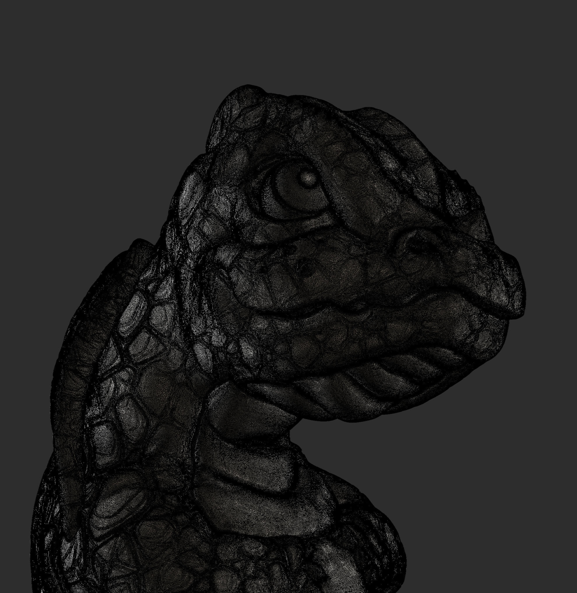 Baby dragon 3D print model_11