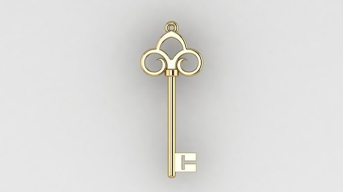 Tiffany key 1 3D print model