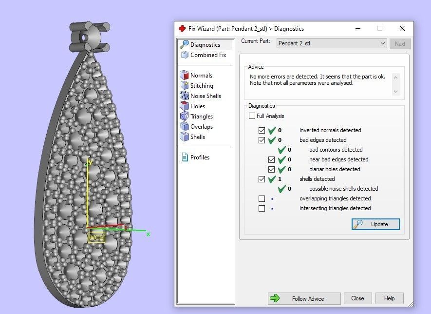 Pendant 2 amethyst 3D print model_5