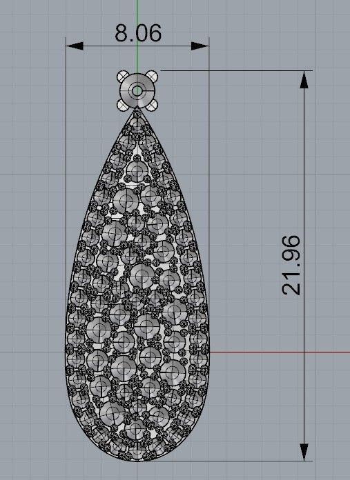 Pendant 2 amethyst 3D print model_13
