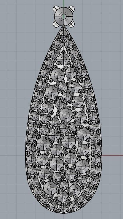 Pendant 2 amethyst 3D print model_10