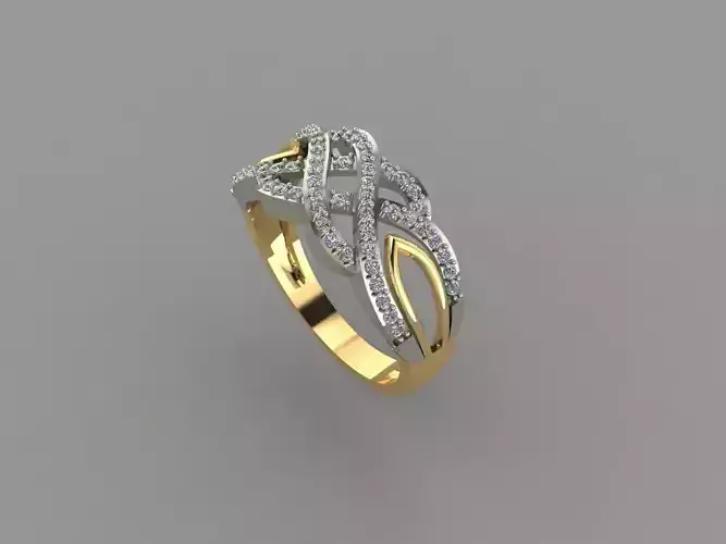 3D Print Ring Model 40