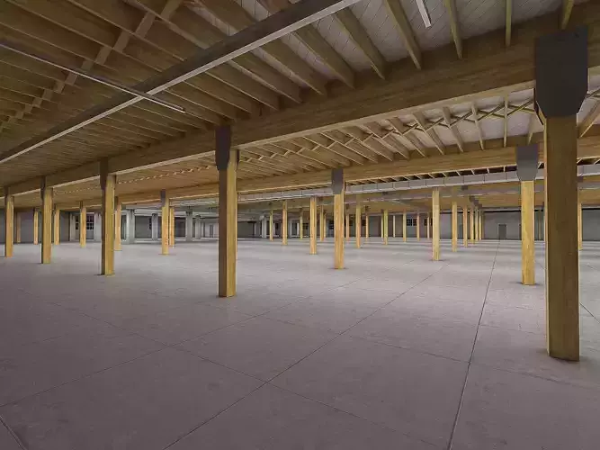 Industrial Building Interior 02