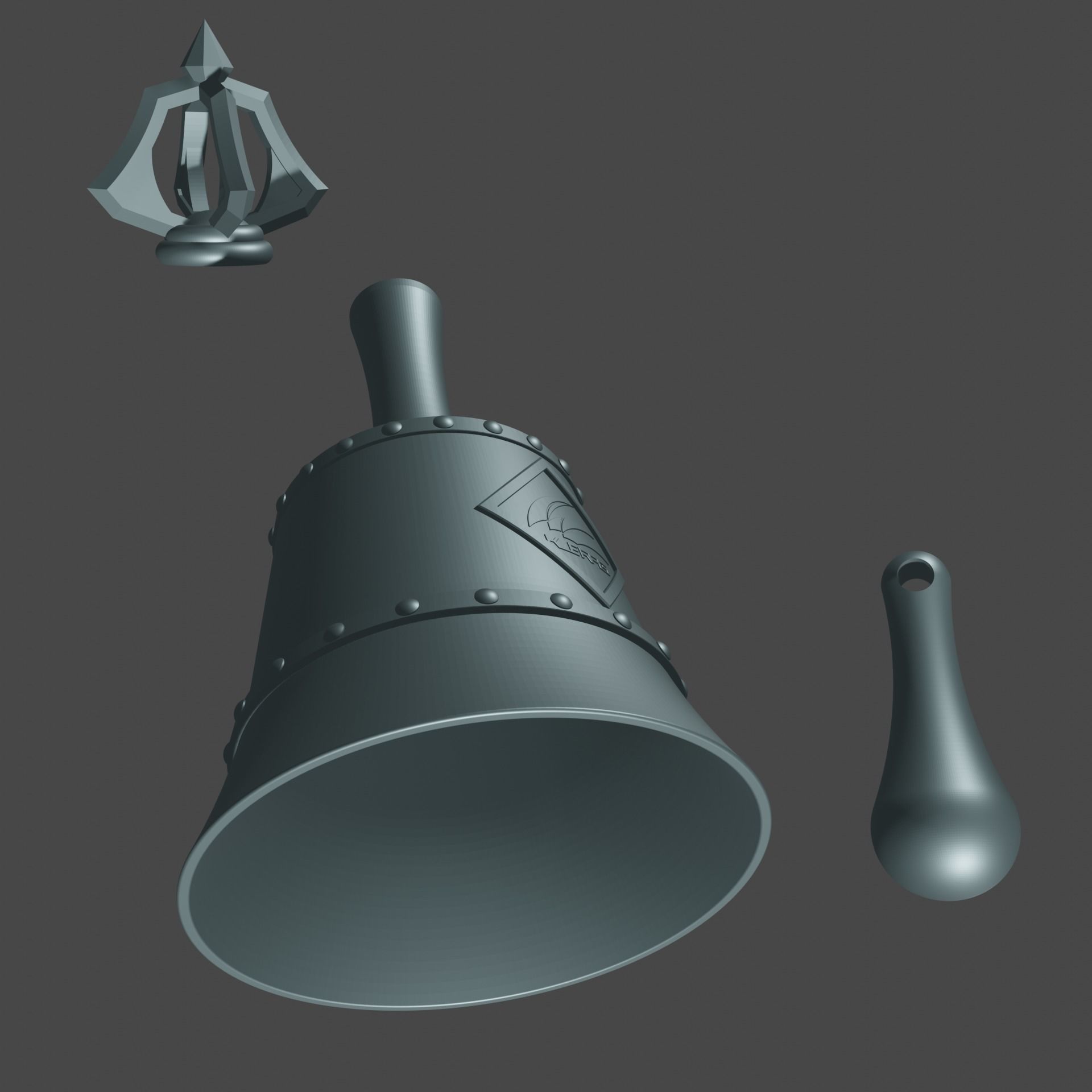 Pramanix arknights Bell cosplay 3d model stl for printing 3D print model_1