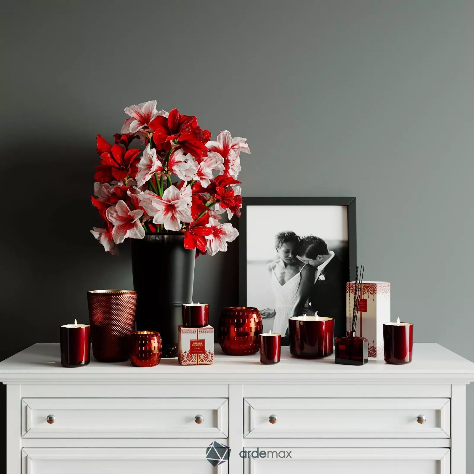 Decorative set 05 3D model