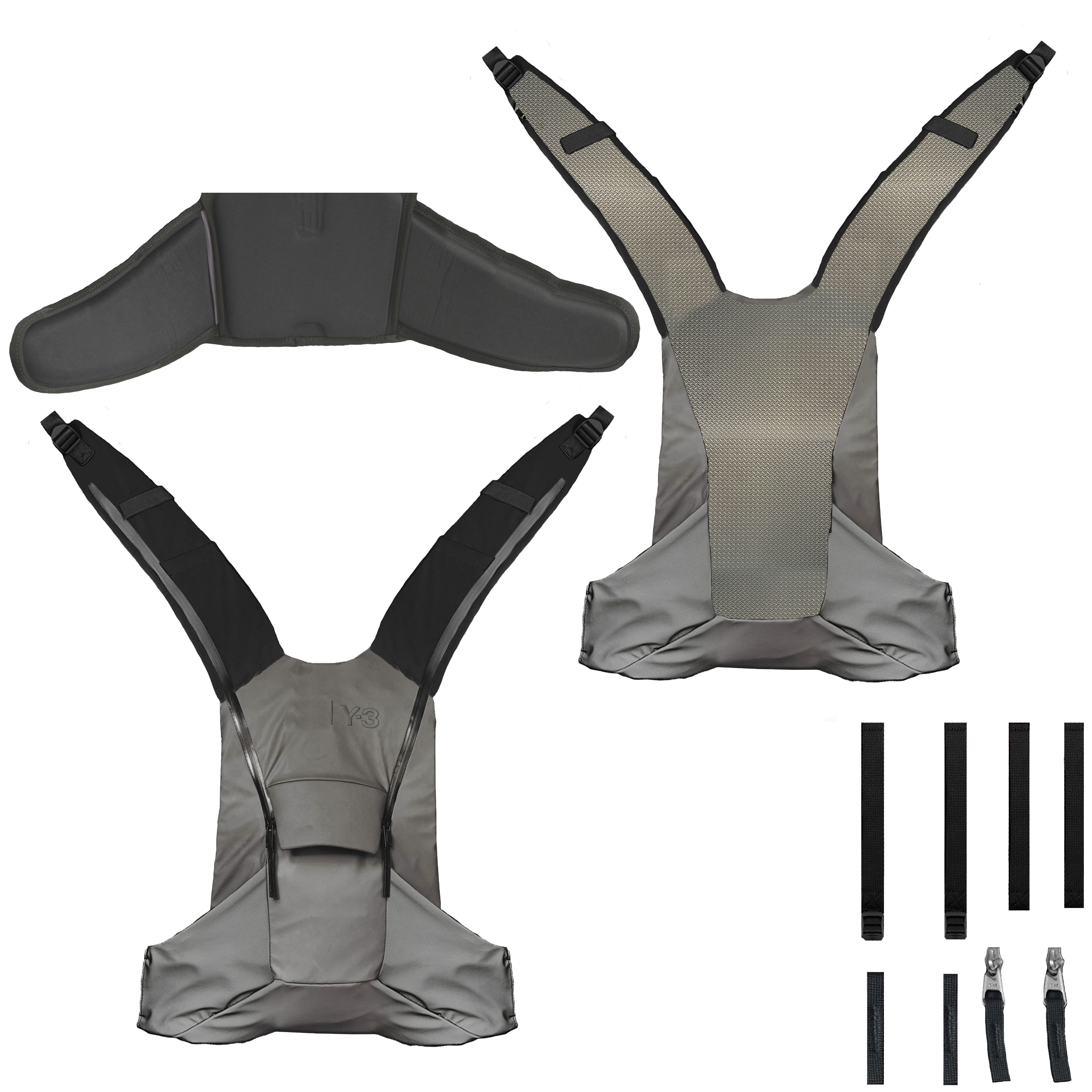 backpack Y-3 Low-poly 3D model_8