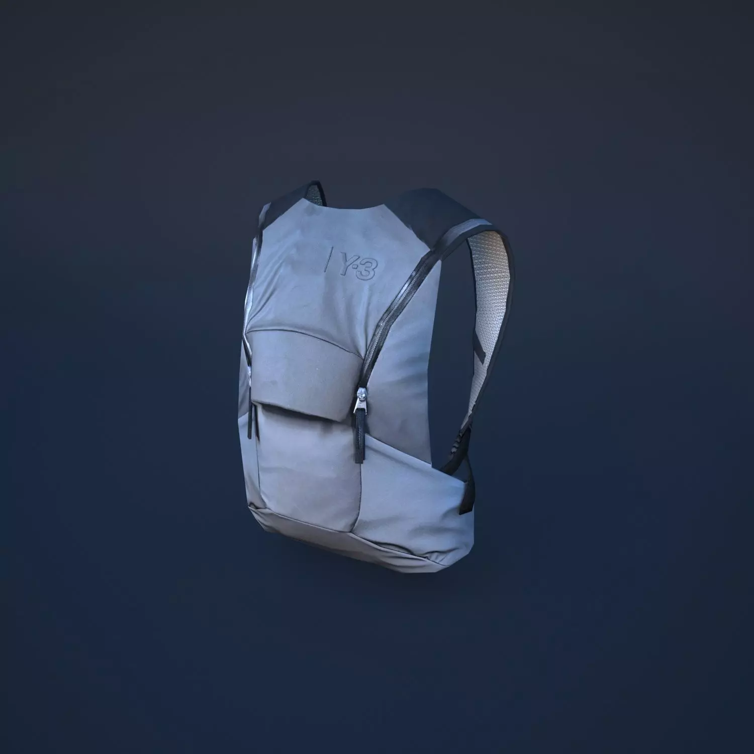 backpack Y-3 Low-poly 3D model_0