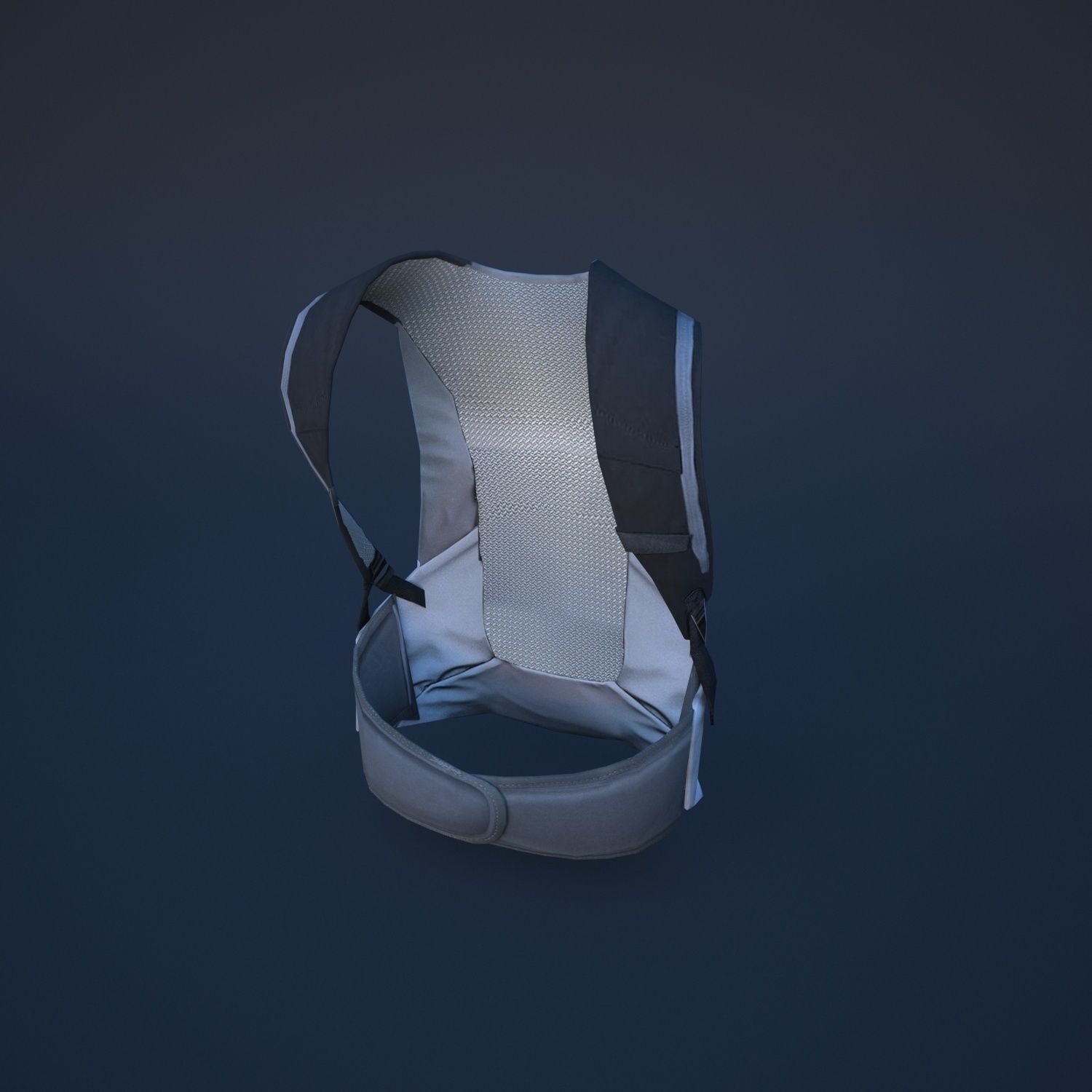 backpack Y-3 Low-poly 3D model_1