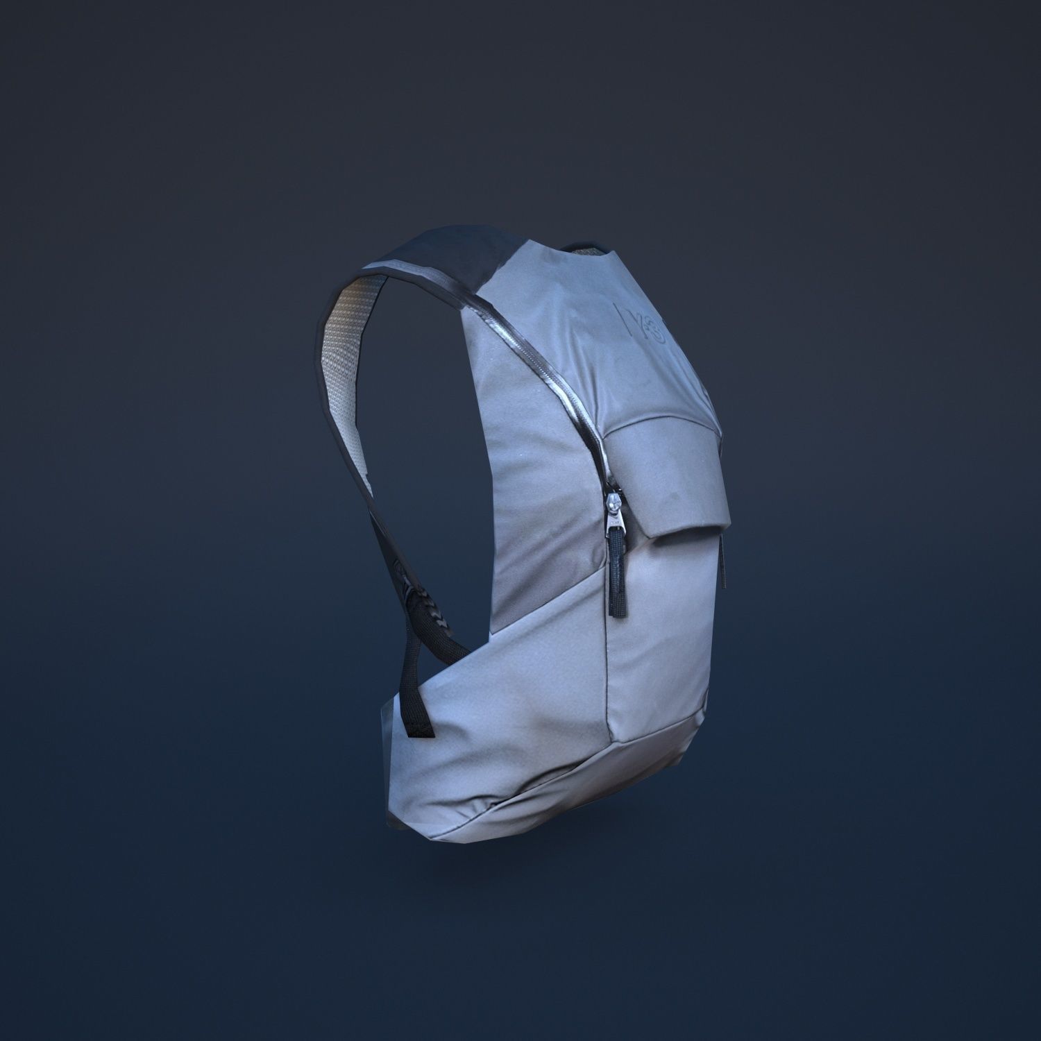 backpack Y-3 Low-poly 3D model_3