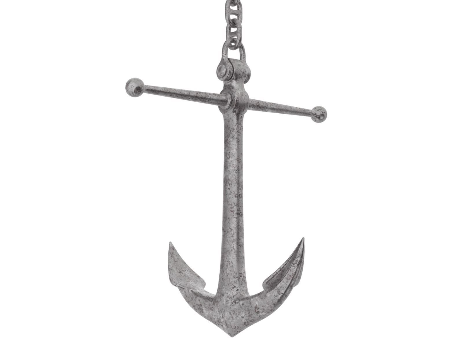 Anchor with Chain 3D model_7