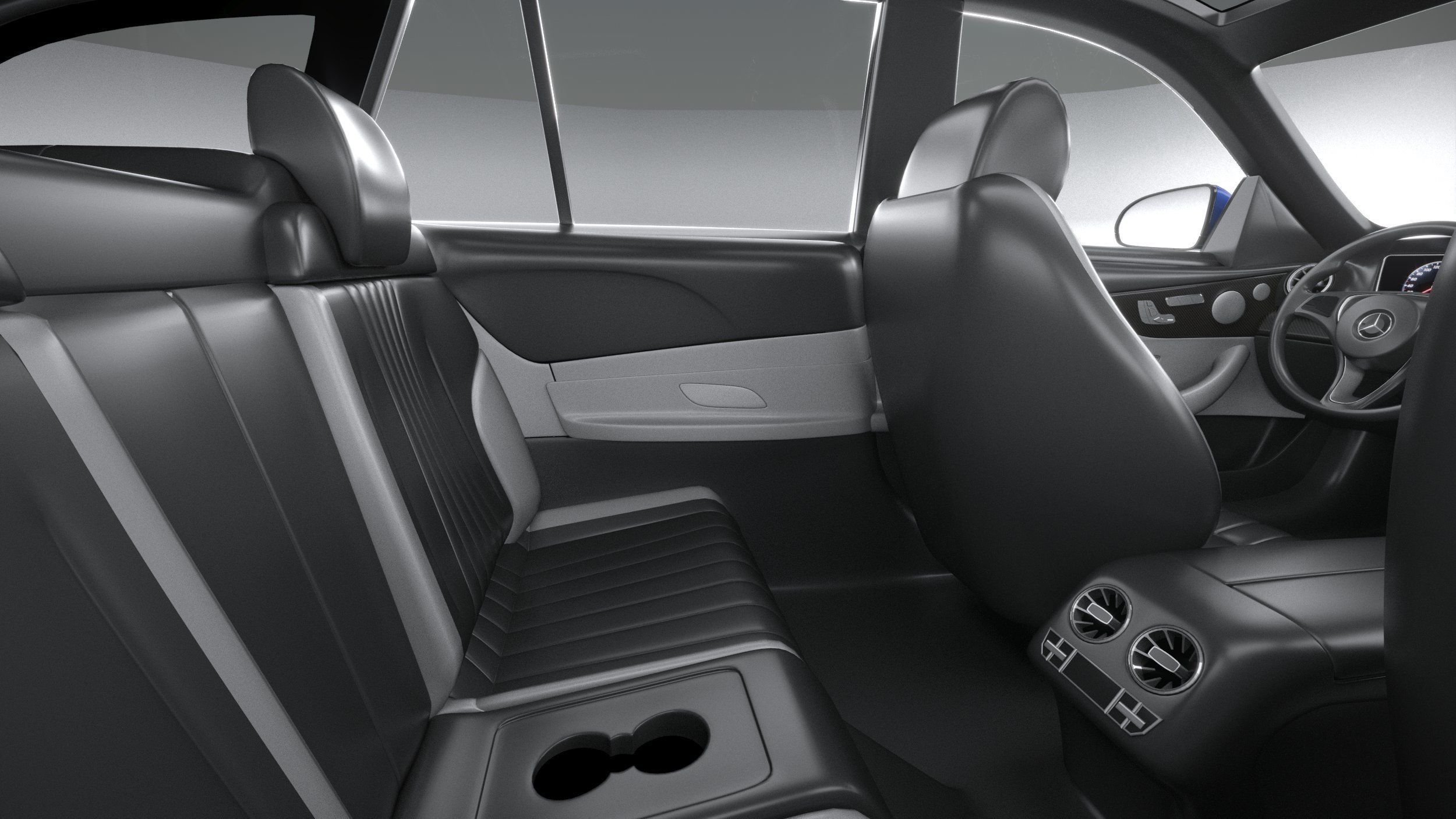 Mercedes E63 Estate AMG 2021 3D model_29
