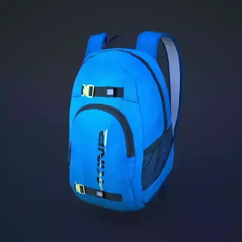 Backpack with stripes