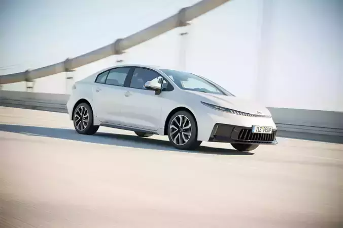 Japan hybrid sedan 3D model