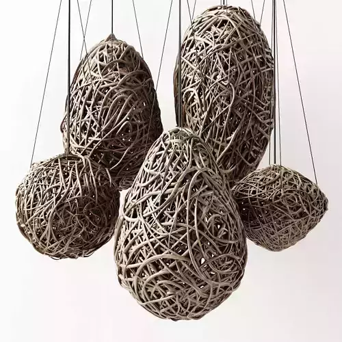 Branch decor lamp egg n1